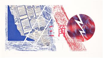 JAMES ROSENQUIST Group of 8 prints.